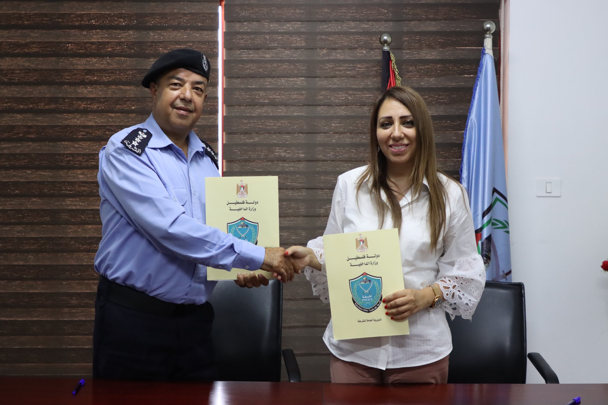 الشرطة وجمعية "تام" توقعان اتفاقية تفاهم وتعاون مشترك 